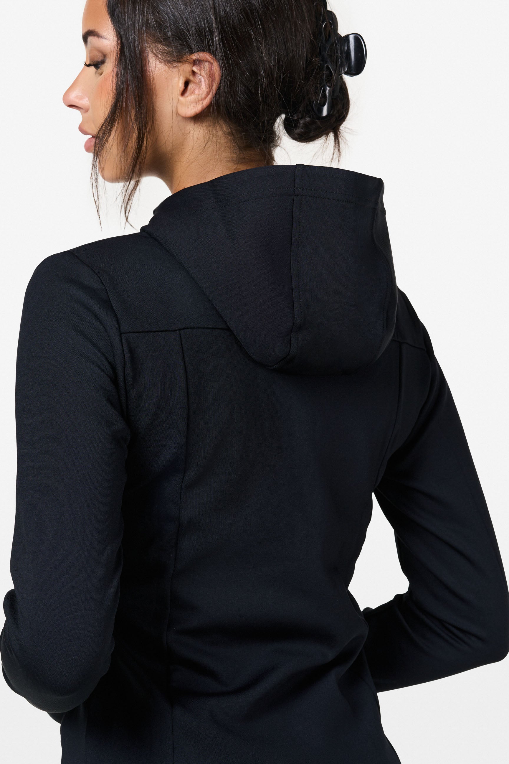 Black Powerstretch Jacket - for dame - Famme - Jacket