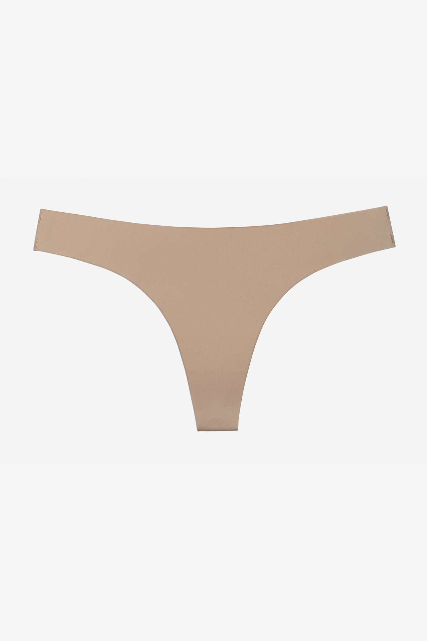 Beige Like Nothing Thong - for dame - Famme - Thong