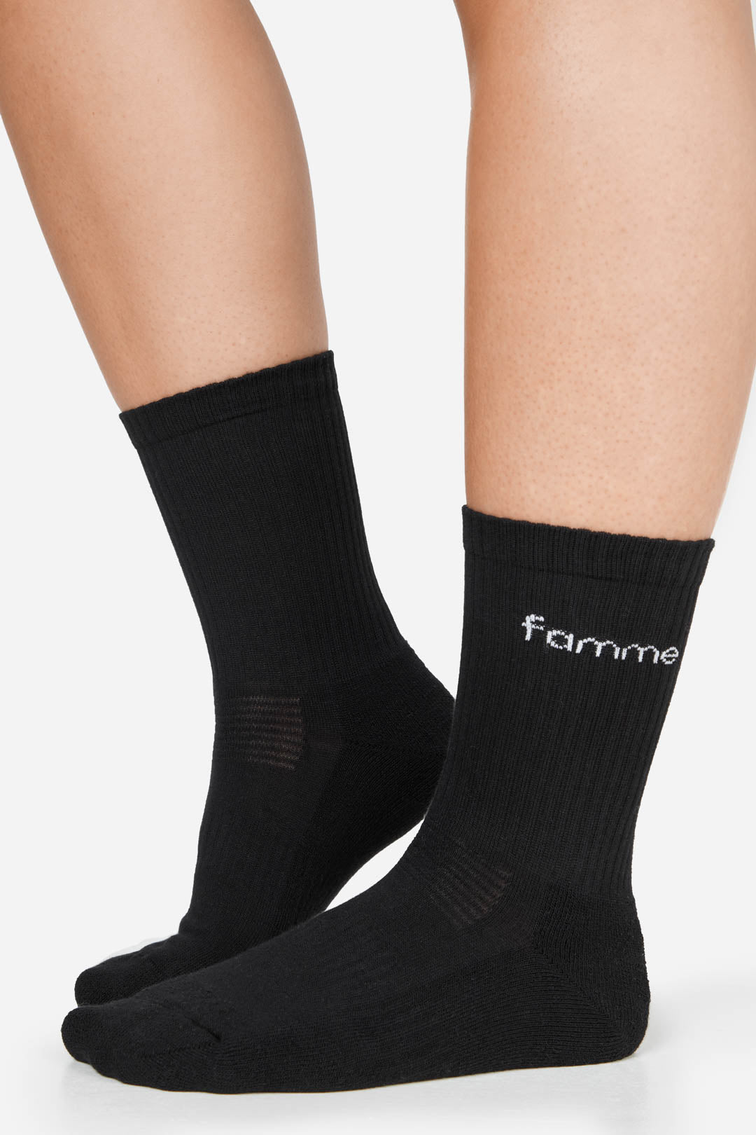 Black Sky Knit Sokker - for dame - Famme - Socks