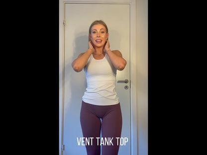 Black Vent Tank Top